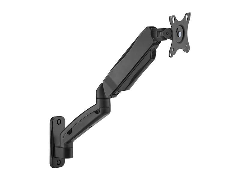 DUTZO Monitorarm für 1 Monitor (17"-32") - Wandmontage Version (Schwarz)