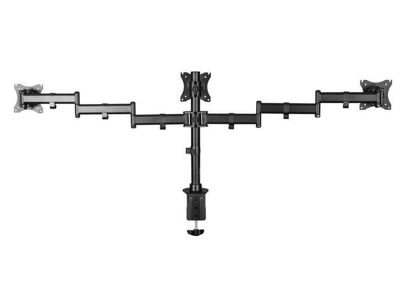 DUTZO Monitorarm für 3 Monitore (17"-27") - Office Pole Version