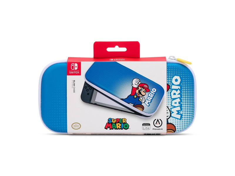 PowerA Slim Case for Nintendo Switch - OLED Model Nintendo Switch or Nintendo Switch Lite - Mario Pop Art - Miscellaneous Bag -