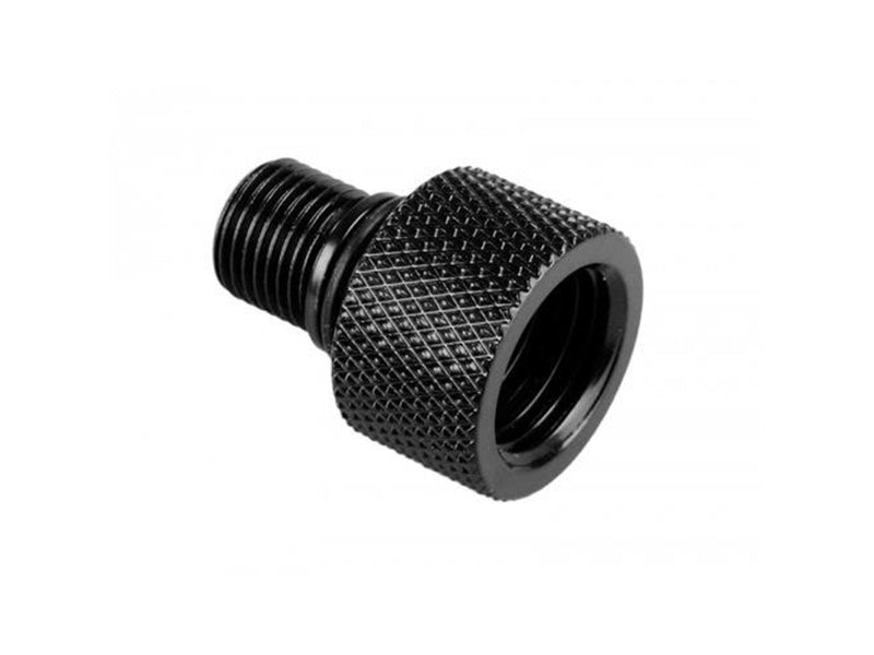 Bitspower Matt Black E-Adapter G1/8" to IG1/4"