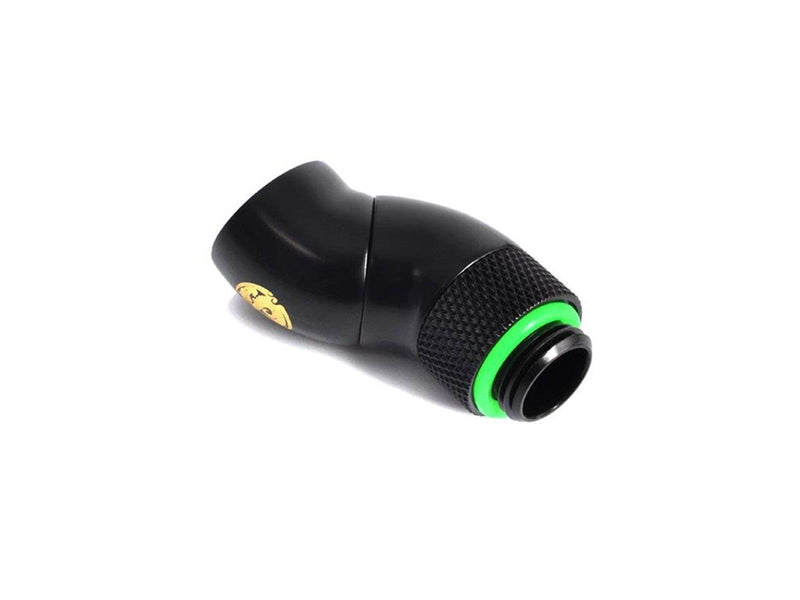 Bitspower G1/4" Matt Black Dual Rotary 90-Degree IG1/4" Extender