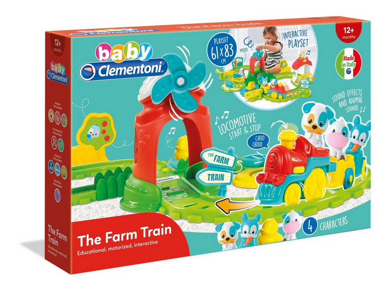Clementoni Animals Farm Interactive Train