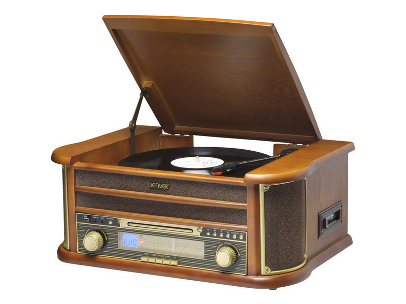 DENVER MCR-50 - Retro music system - LP - CD - FM