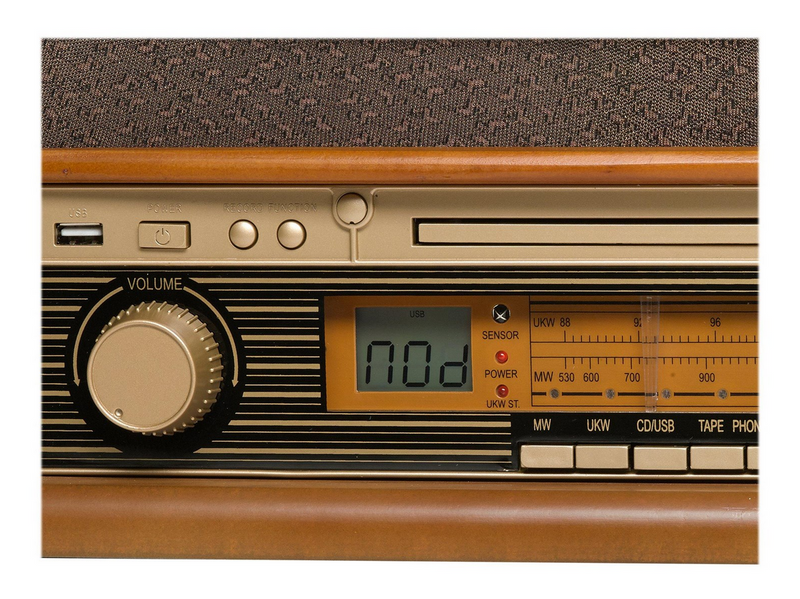 DENVER MCR-50 - Retro music system - LP - CD - FM