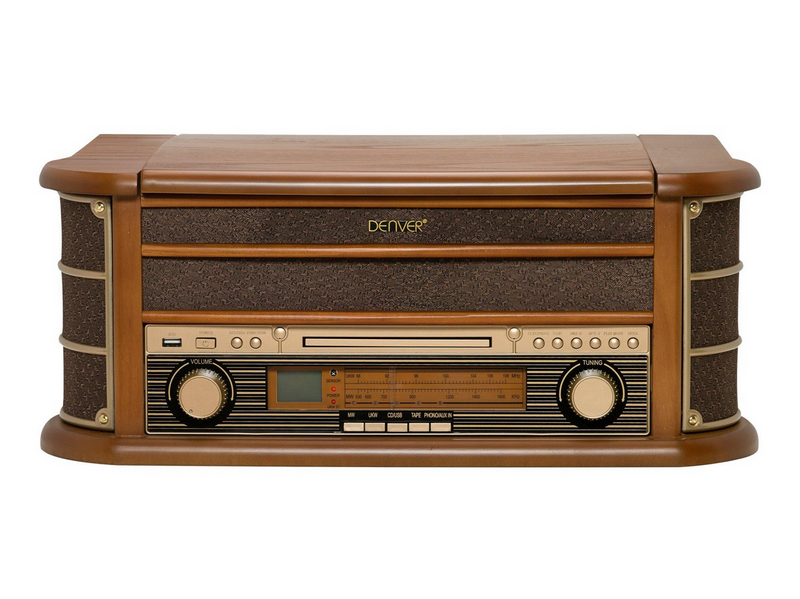 DENVER MCR-50 - Retro music system - LP - CD - FM
