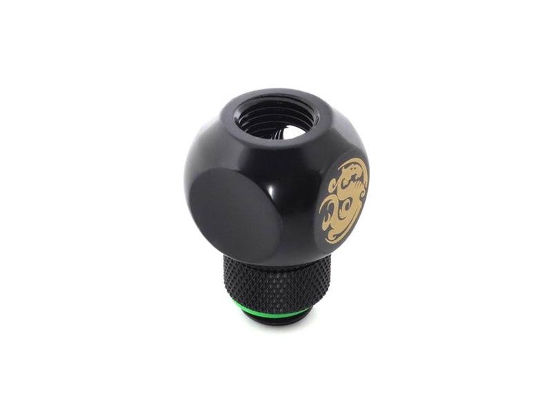 Bitspower G1/4" Matt Black TII-Rotary IG1/4"X2 Extender