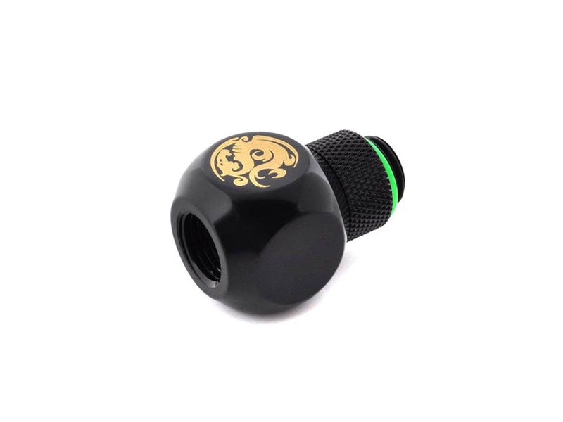 Bitspower G1/4" Matt Black TII-Rotary IG1/4"X2 Extender