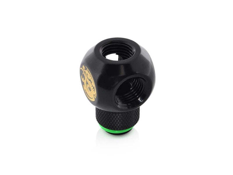 Bitspower G1/4" Matt Black Q-Rotary IG1/4"X3 Extender