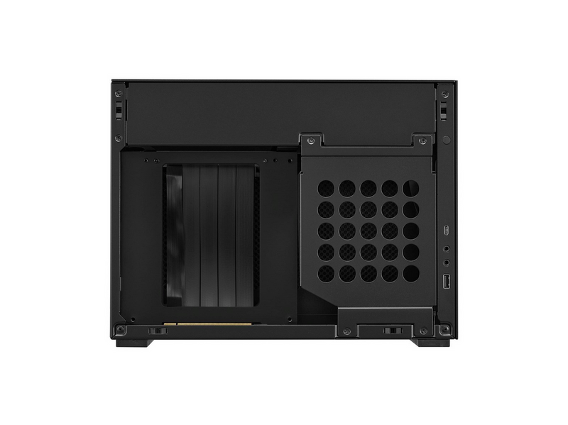 Lian Li A4-H2O X4 PCIe 4.0 riser - Black - Gehäuse - Minitower - Schwarz