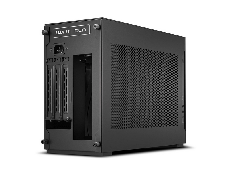 Lian Li A4-H2O X4 PCIe 4.0 riser - Black - Gehäuse - Minitower - Schwarz