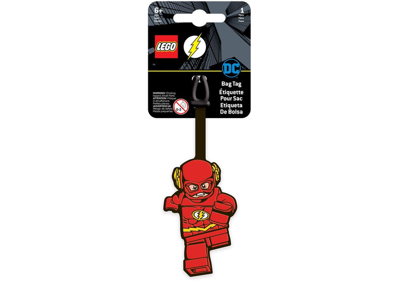 Euromic LEGO DC Bag Tag FLASH packed on printed card