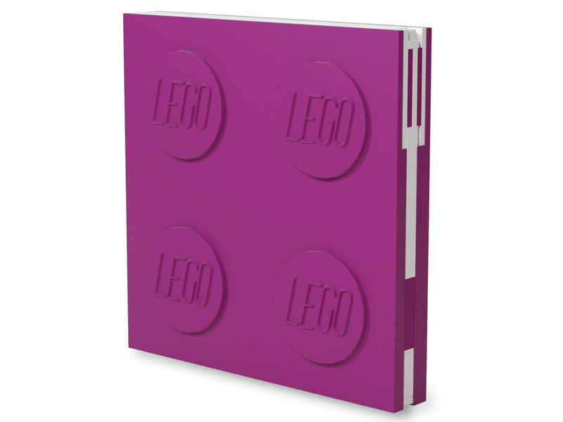 Euromic LEGO Stationery Locking note book VIOLET with gel pen