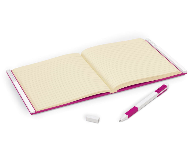 Euromic LEGO Stationery Locking note book VIOLET with gel pen