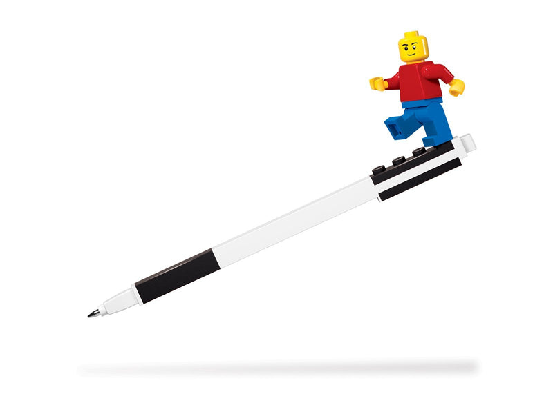 Euromic LEGO Stationery Gel pen 1 pc. BLACK packed in colour box with mini figurine