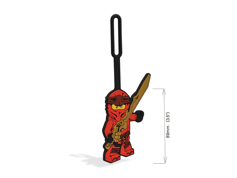 Euromic LEGO Ninjago Bag Tag KAI packed on printed card