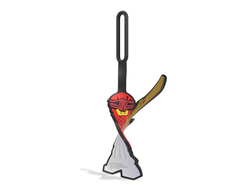 Euromic LEGO Ninjago Bag Tag KAI packed on printed card