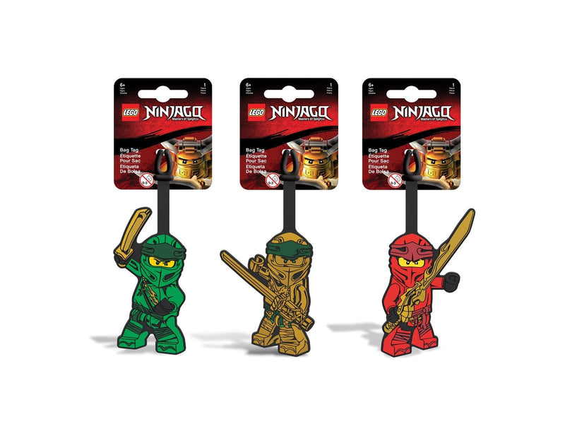 Euromic LEGO Ninjago Bag Tag KAI packed on printed card