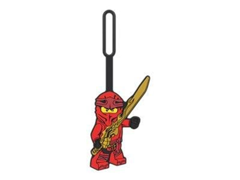 Euromic LEGO Ninjago Bag Tag KAI packed on printed card