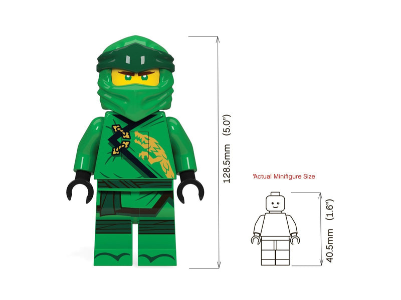Euromic LEGO Ninjago Torch LED light LLOYD 300% each with colour box
