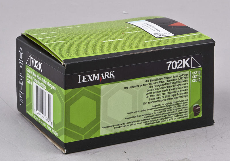 Lexmark Original 702K Toner - schwarz (70C20K0) für CS310n/dn, CS410n/dn/dtn, CS510de/dte