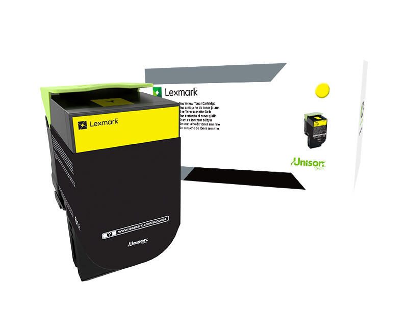 Lexmark Original Toner Standard Variante - CS/CX510 gelb 4000 Seiten (70C0X40)