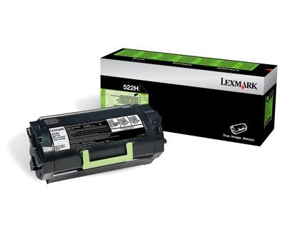 Lexmark Original Toner Standard Variante - MS710/810 schwarz 25.000 Seiten (52D0HA0)