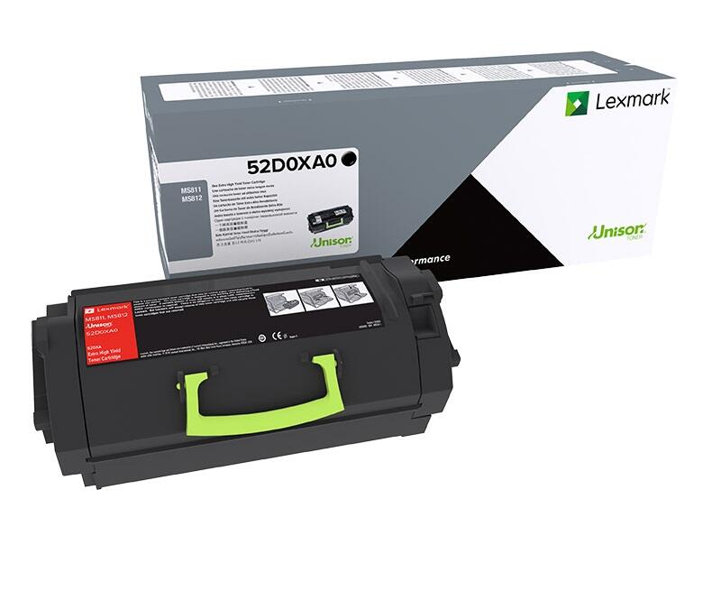 Lexmark Original Toner Standard Variante - MS/MX711 MX81x schwarz 45.000 Seiten (52D0XA0)
