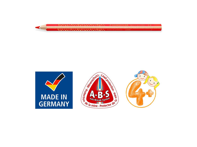 Staedtler Col. pencil Noris jumbo set   FSC 100%