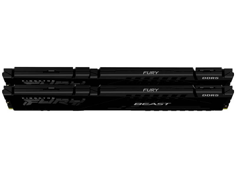 Kingston FURY Beast DDR5-5600 - 16GB - CL40 - Dual Channel (2 pcs) - Intel XMP - Schwarz