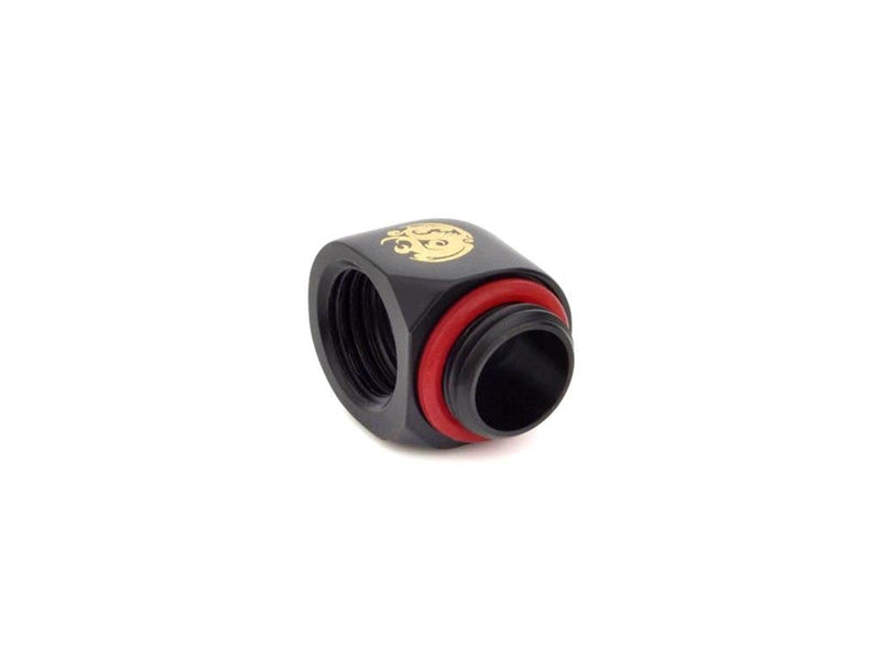 Bitspower G1/4" Carbon Black 90-Degree IG1/4" Extender
