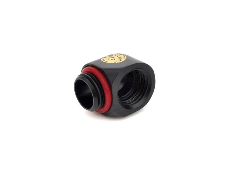 Bitspower G1/4" Carbon Black 90-Degree IG1/4" Extender