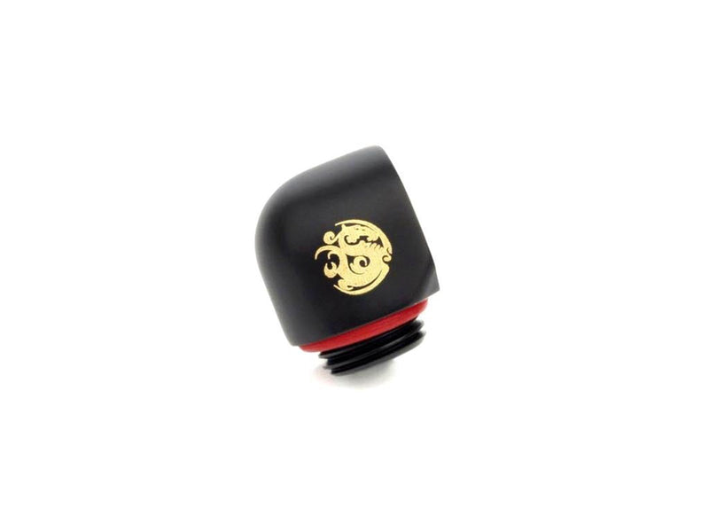Bitspower G1/4" Carbon Black 90-Degree IG1/4" Extender