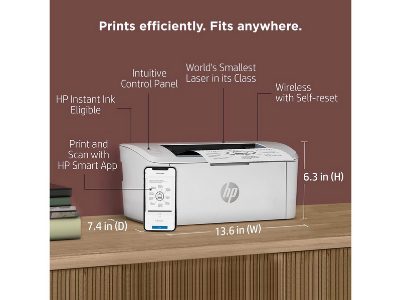 HP LaserJet M110w Mono Laser Printer - Einfarbig - Laser