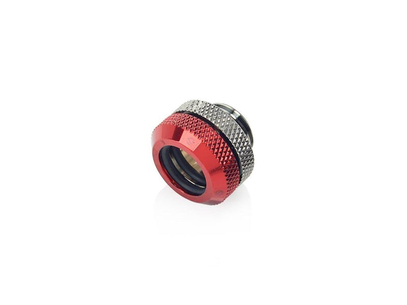 Bitspower G1/4" Black Sparkle / Deep Blood Red Enhance Multi-Link For OD 12MM
