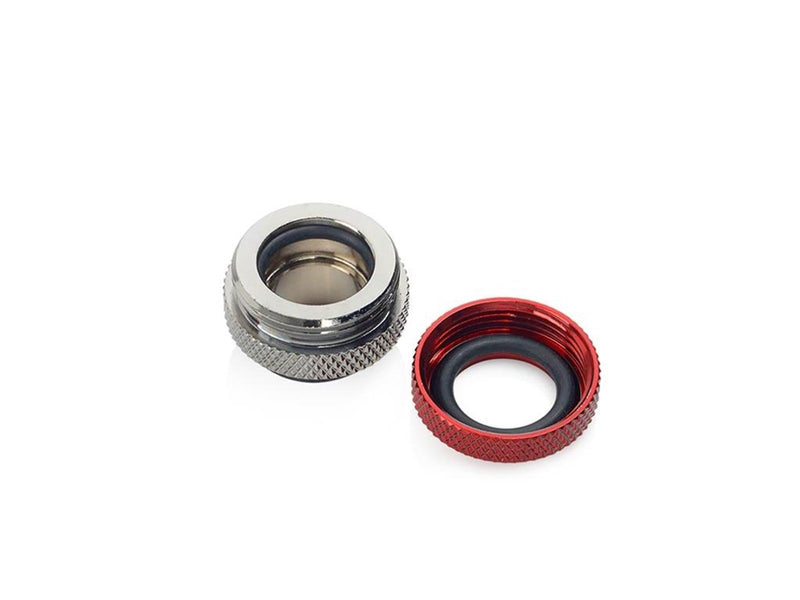 Bitspower G1/4" Black Sparkle / Deep Blood Red Enhance Multi-Link For OD 12MM
