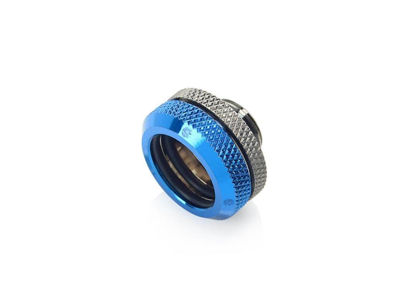 Bitspower G1/4" Black Sparkle / Royal Blue Enhance Multi-Link For OD 16MM