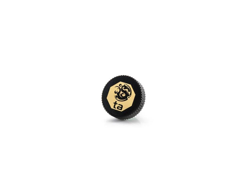 Bitspower G1/4" Stop Fitting (Glorious Black) (2 PCS )