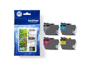 Brother LC 422XL Ink (Black Yellow Cyan Magenta) 4-Pack