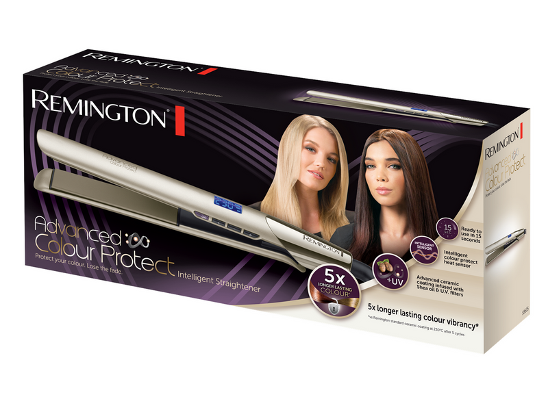 REMINGTON Glätteisen Advanced Colour Protect Intelligent Straightener S8605