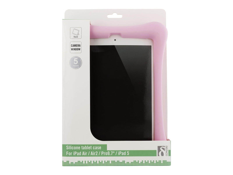 Deltaco Silicone Cover For Apple iPad 9.7" Pink