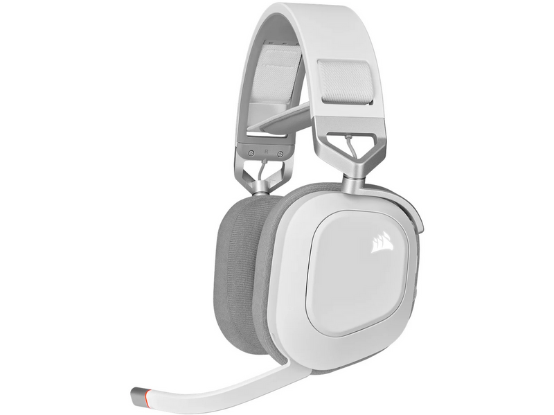 Corsair HS80 RGB Wireless - White