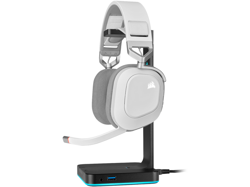 Corsair HS80 RGB Wireless - White