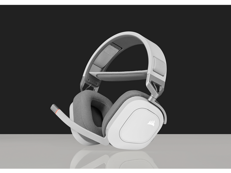 Corsair HS80 RGB Wireless - White