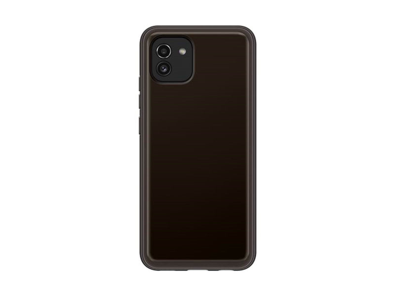 Samsung Galaxy A03 Soft Clear Cover - Black
