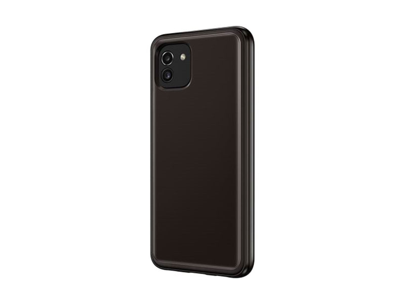 Samsung Galaxy A03 Soft Clear Cover - Black