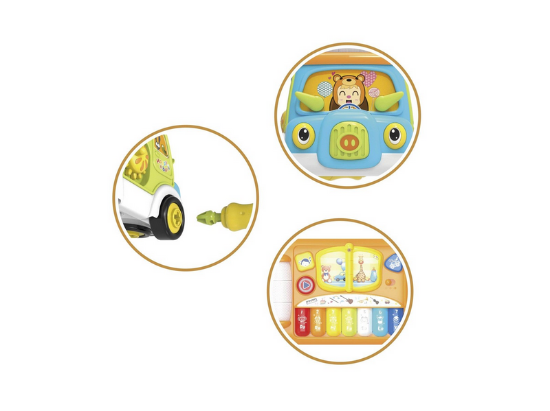 Scandinavian Baby Products Activity Musical Bus
