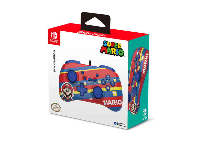 HORI PAD Mini (Mario) for Nintendo Switch - Wired Controller - Nintendo Switch