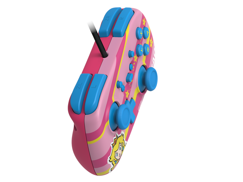 HORI PAD Mini (Super Mario Series - Peach) - Wired Controller - Nintendo Switch