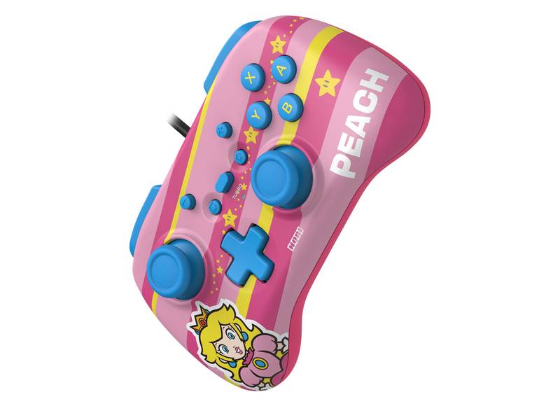 HORI PAD Mini (Super Mario Series - Peach) - Wired Controller - Nintendo Switch