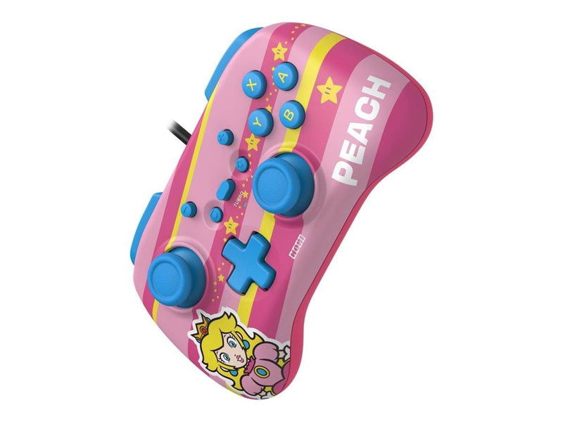 HORI PAD Mini (Super Mario Series - Peach) - Wired Controller - Nintendo Switch
